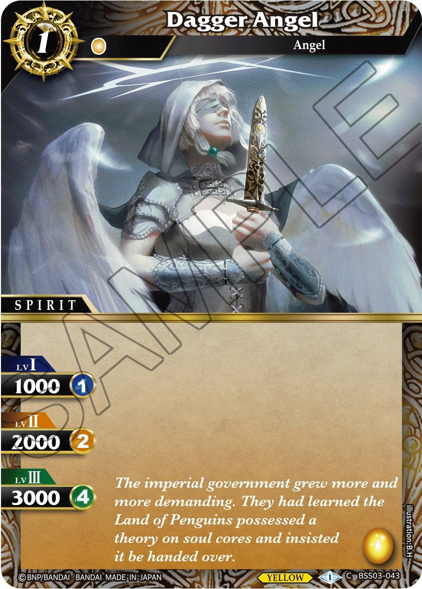 Image for Dagger Angel (Aquatic Invaders) (BSS03-043) - Battle Spirits Saga