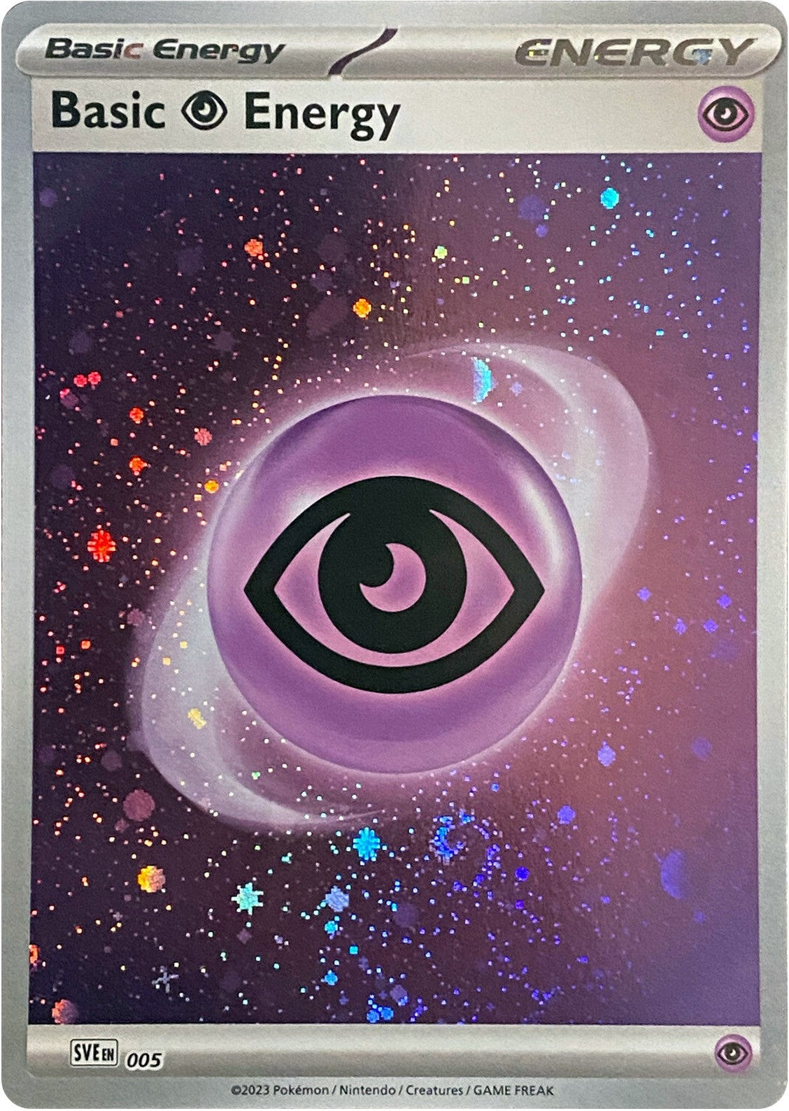 Image for Basic Psychic Energy (Cosmos Holo) (SV01: Scarlet & Violet Base Set) (005) - Pokemon