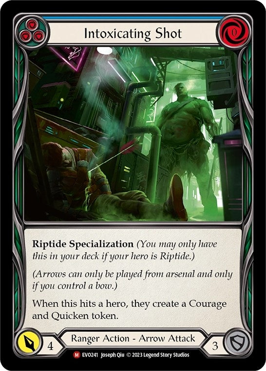 Image for Intoxicating Shot (Bright Lights) (EVO241) - Flesh and Blood TCG