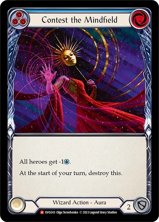 Image for Contest the Mindfield (Bright Lights) (EVO243) - Flesh and Blood TCG