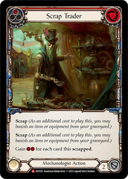 Image for Scrap Trader (Bright Lights) (EVO101) - Flesh and Blood TCG