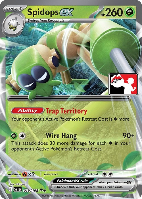 Image for Spidops ex (Prize Pack Series Cards) (019/198) - Pokemon