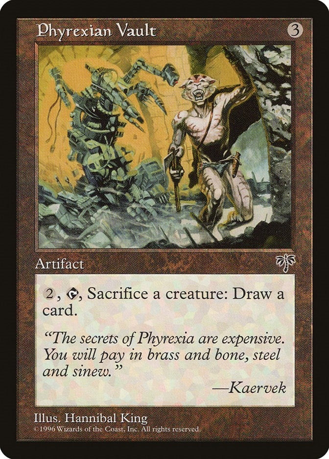Image for Phyrexian Vault (Mirage) - Magic: The Gathering