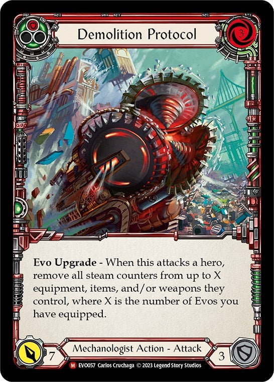 Image for Demolition Protocol (Bright Lights) (EVO057) - Flesh and Blood TCG