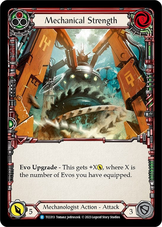 Image for Mechanical Strength (Red) (Round the Table: TCCxLSS) (TCC013) - Flesh and Blood TCG