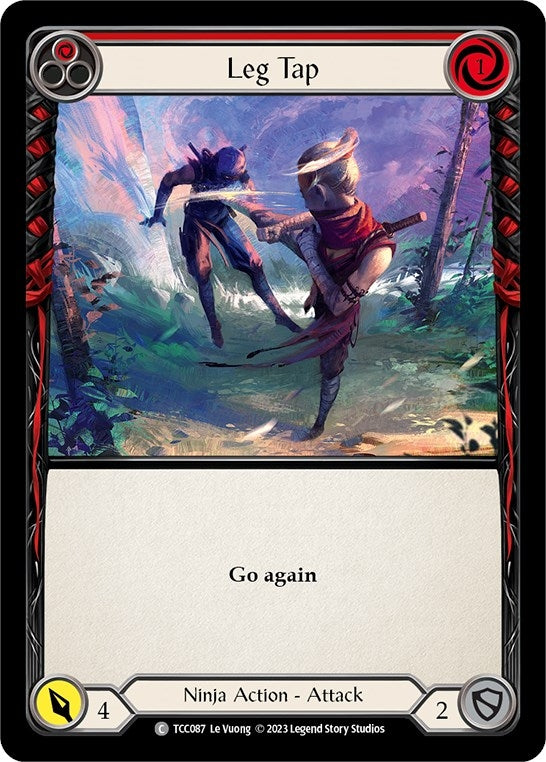 Image for Leg Tap (Red) (Round the Table: TCCxLSS) (TCC087) - Flesh and Blood TCG