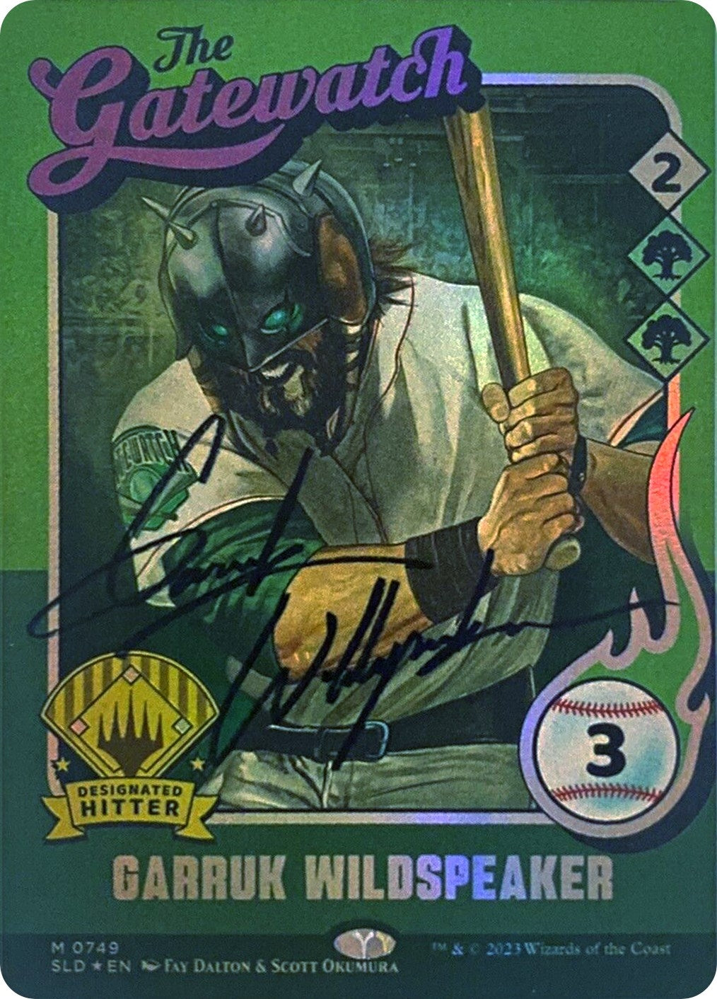 Image for Garruk Wildspeaker (749) (Autographed) (Secret Lair Drop Series) (749) - Magic: The Gathering