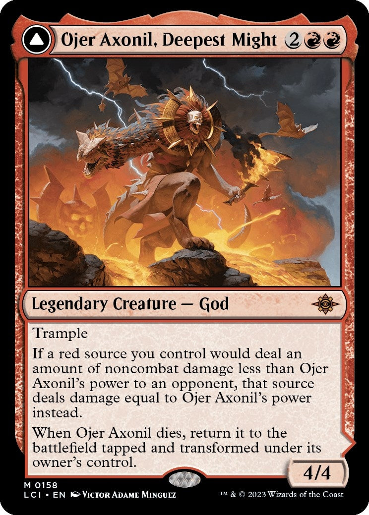 Image for Ojer Axonil, Deepest Might (The Lost Caverns of Ixalan) (158) - Magic: The Gathering