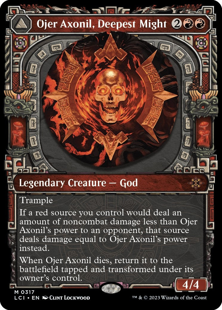 Image for Ojer Axonil, Deepest Might (Showcase) (The Lost Caverns of Ixalan) (317) - Magic: The Gathering
