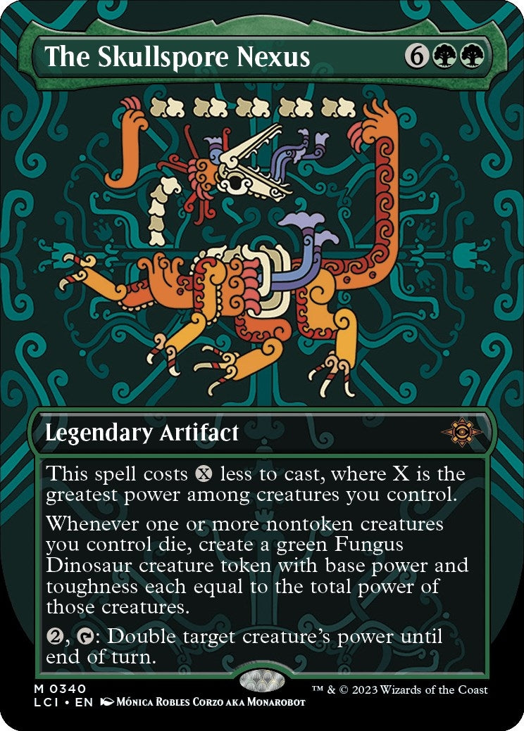 Image for The Skullspore Nexus (Borderless) (The Lost Caverns of Ixalan) (340) - Magic: The Gathering