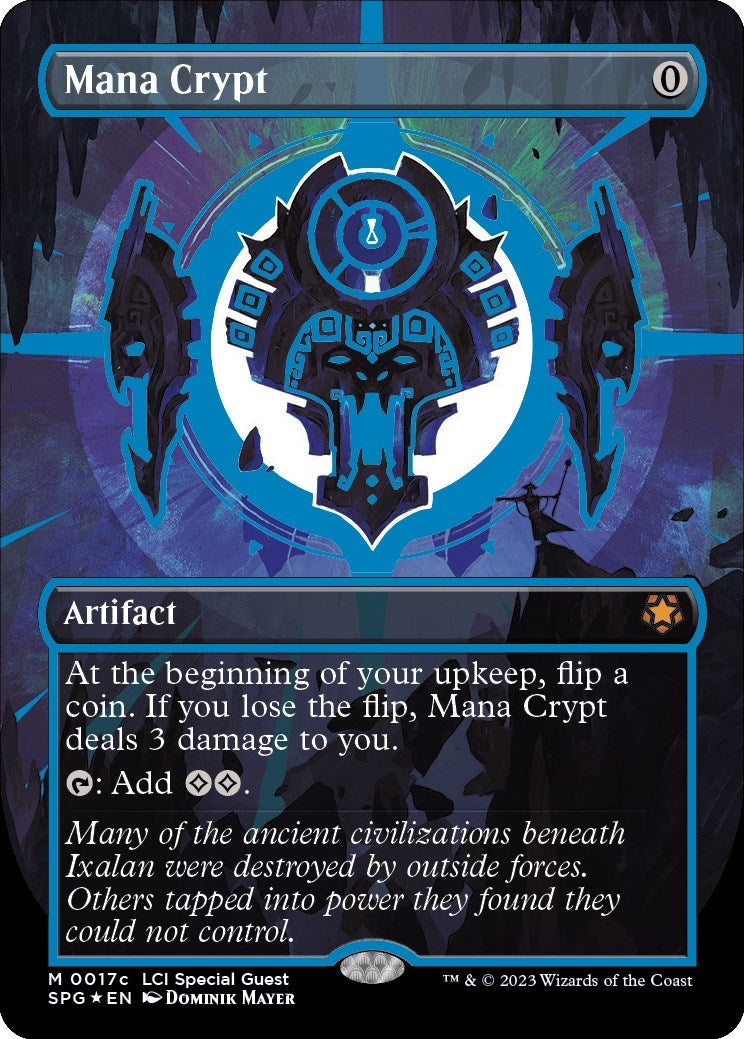 Image for Mana Crypt (0017c) (Borderless) (Special Guests) (17c) - Magic: The Gathering