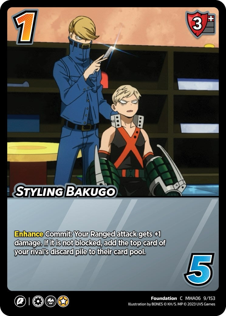 Image for Styling Bakugo (UniVersus: My Hero Academia: Jet Burn) (9/153) - UniVersus