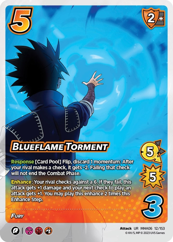 Image for Blueflame Torment (UniVersus: My Hero Academia: Jet Burn) (12/153) - UniVersus