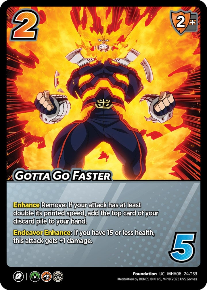 Image for Gotta Go Faster (UniVersus: My Hero Academia: Jet Burn) (24/153) - UniVersus