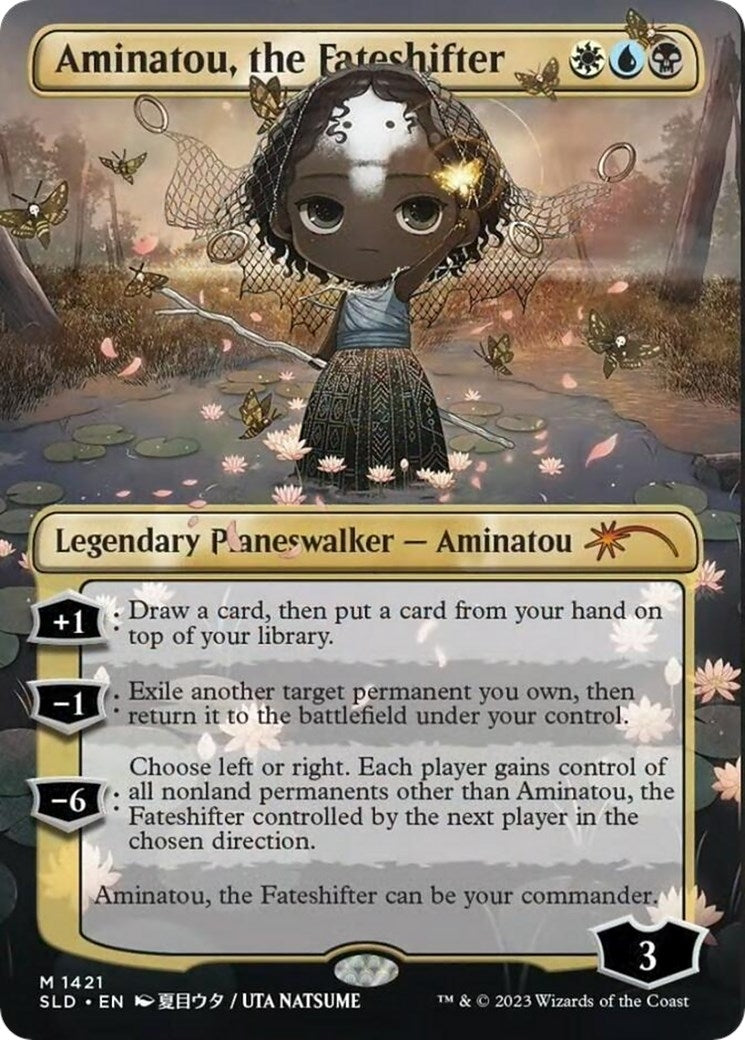 Image for Aminatou, the Fateshifter (Secret Lair Drop Series) (1421) - Magic: The Gathering
