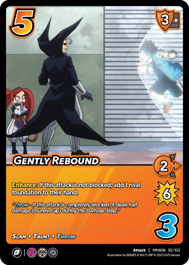 Image for Gently Rebound (UniVersus: My Hero Academia: Jet Burn) (30/153) - UniVersus