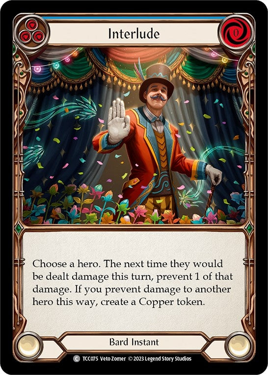 Image for Interlude (Blue) (Round the Table: TCCxLSS) (TCC075) - Flesh and Blood TCG