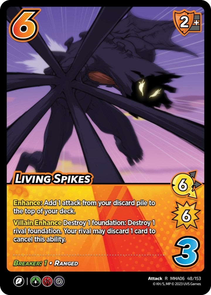 Image for Living Spikes (UniVersus: My Hero Academia: Jet Burn) (48/153) - UniVersus