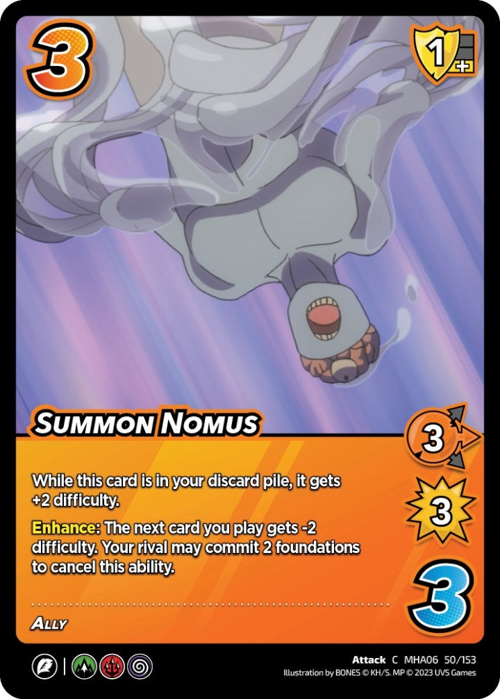 Image for Summon Nomus (UniVersus: My Hero Academia: Jet Burn) (50/153) - UniVersus