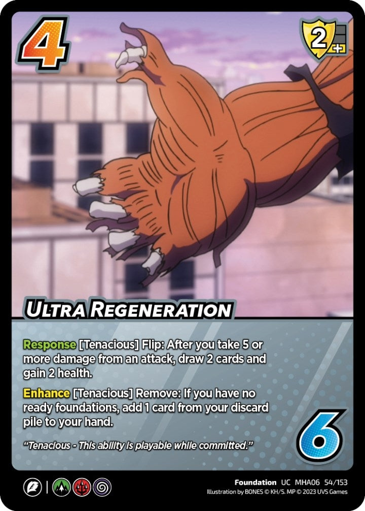 Image for Ultra Regeneration (UniVersus: My Hero Academia: Jet Burn) (54/153) - UniVersus