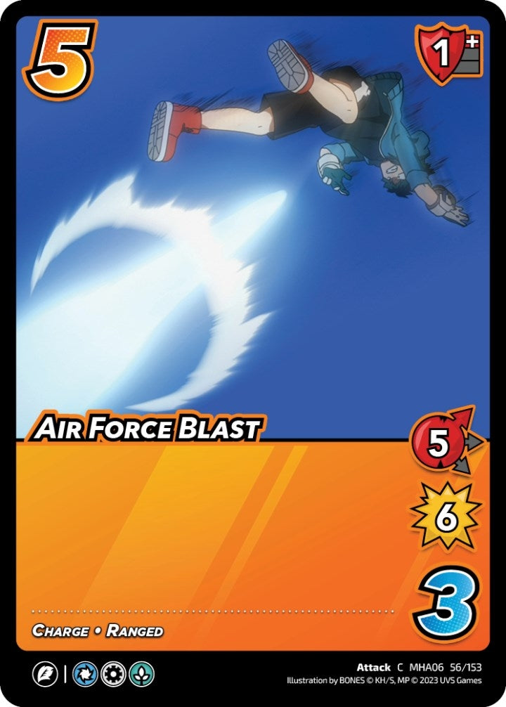 Image for Air Force Blast (UniVersus: My Hero Academia: Jet Burn) (56/153) - UniVersus
