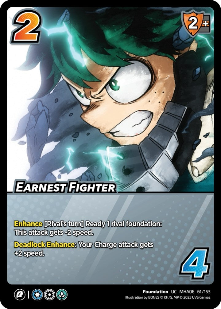 Image for Earnest Fighter (UniVersus: My Hero Academia: Jet Burn) (61/153) - UniVersus