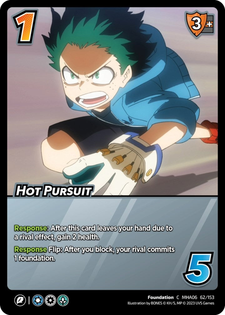Image for Hot Pursuit (UniVersus: My Hero Academia: Jet Burn) (62/153) - UniVersus