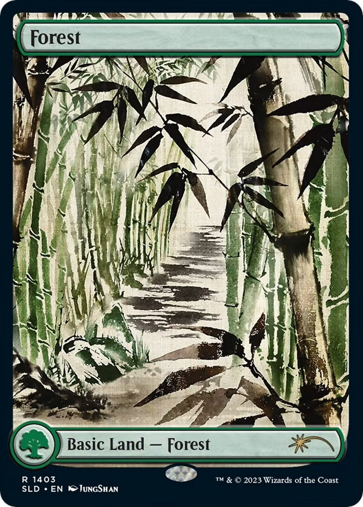Image for Forest (1403) (Secret Lair Drop Series) (1403) - Magic: The Gathering