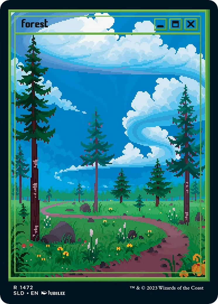 Image for Forest (1472) (Secret Lair Drop Series) (1472) - Magic: The Gathering
