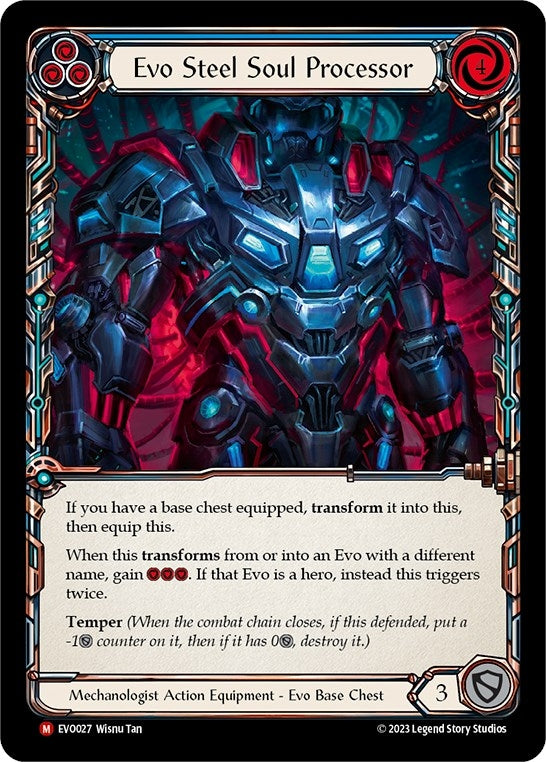 Image for Evo Steel Soul Processor (Bright Lights) (EVO027) - Flesh and Blood TCG