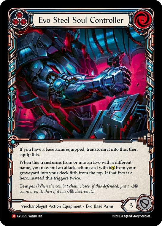 Image for Evo Steel Soul Controller (Bright Lights) (EVO028) - Flesh and Blood TCG