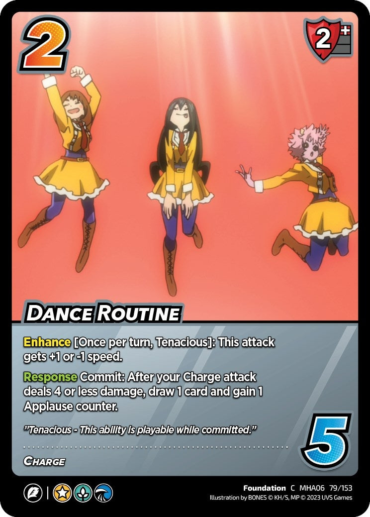 Image for Dance Routine (UniVersus: My Hero Academia: Jet Burn) (79/153) - UniVersus