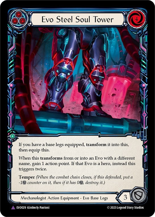 Image for Evo Steel Soul Tower (Marvel) (Bright Lights) (EVO029) - Flesh and Blood TCG