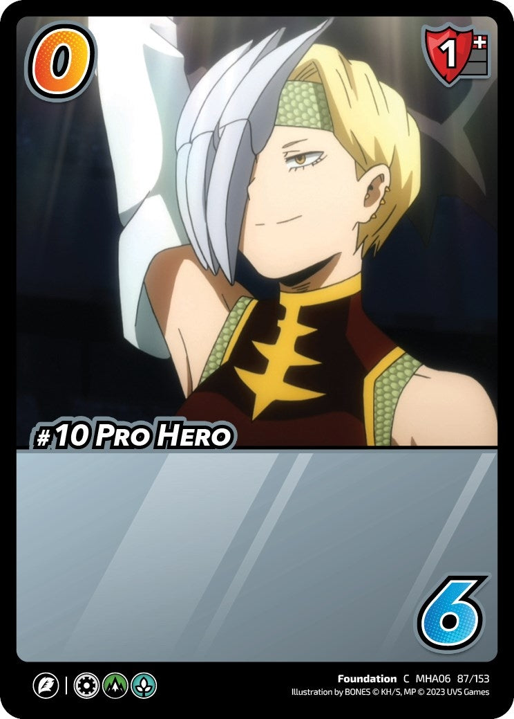 Image for #10 Pro Hero (UniVersus: My Hero Academia: Jet Burn) (87/153) - UniVersus