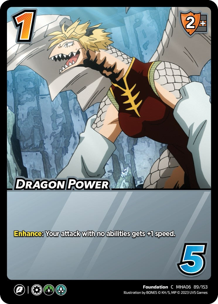 Image for Dragon Power (UniVersus: My Hero Academia: Jet Burn) (89/153) - UniVersus