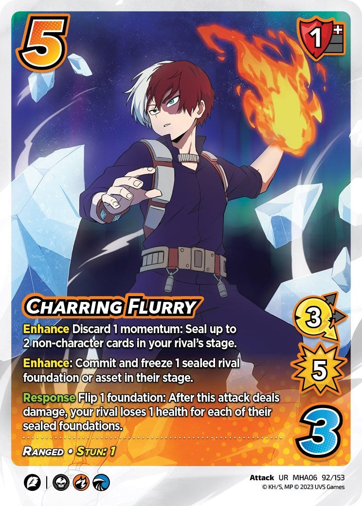 Image for Charring Flurry (UniVersus: My Hero Academia: Jet Burn) (92/153) - UniVersus