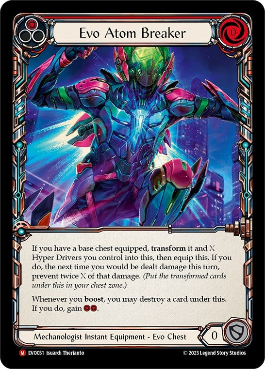 Image for Evo Atom Breaker (Bright Lights) (EVO031) - Flesh and Blood TCG