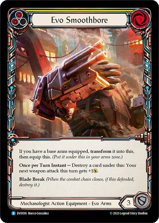 Image for Evo Smoothbore (Bright Lights) (EVO036) - Flesh and Blood TCG