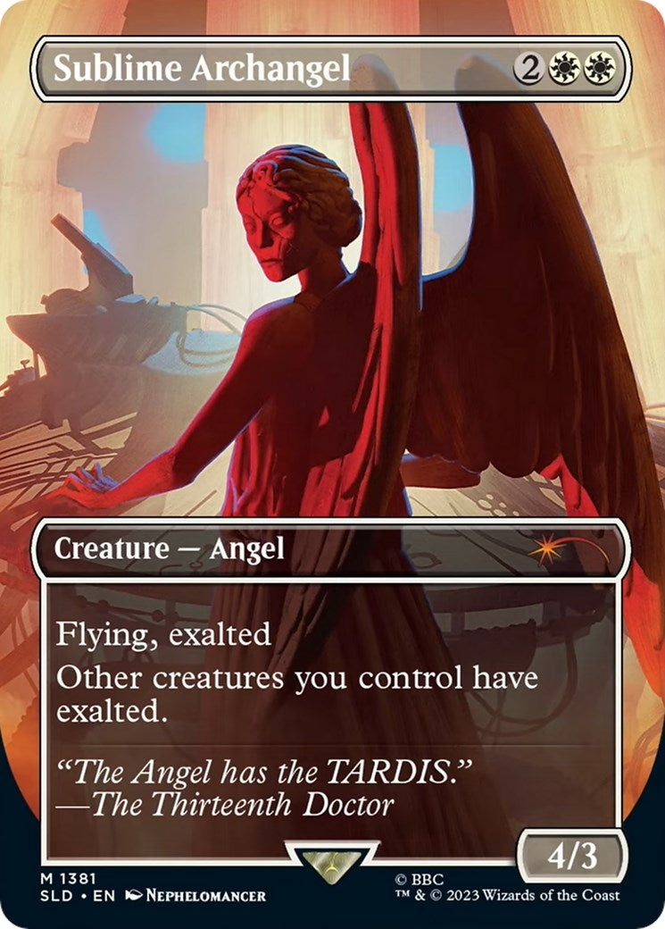Image for Sublime Archangel (Secret Lair Drop Series) (1381) - Magic: The Gathering