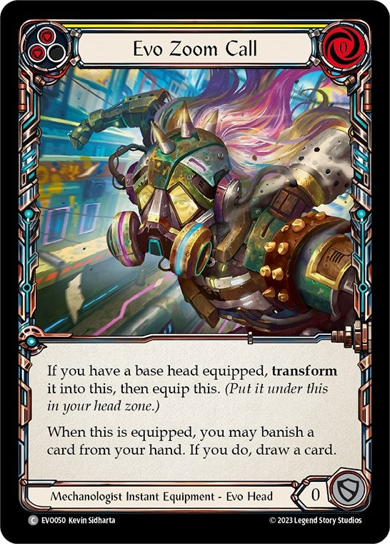 Image for Evo Zoom Call (Bright Lights) (EVO050) - Flesh and Blood TCG