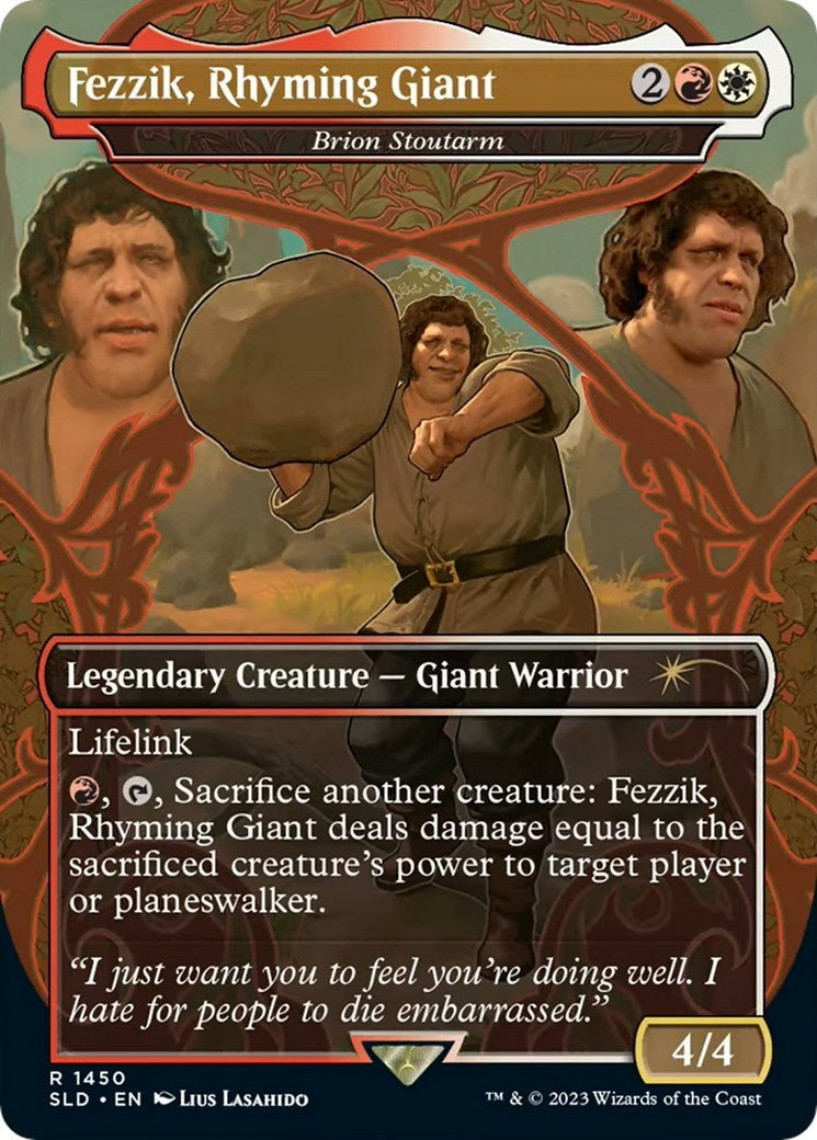 Image for Fezzik, Rhyming Giant - Brion Stoutarm (Secret Lair Drop Series) (1450) - Magic: The Gathering