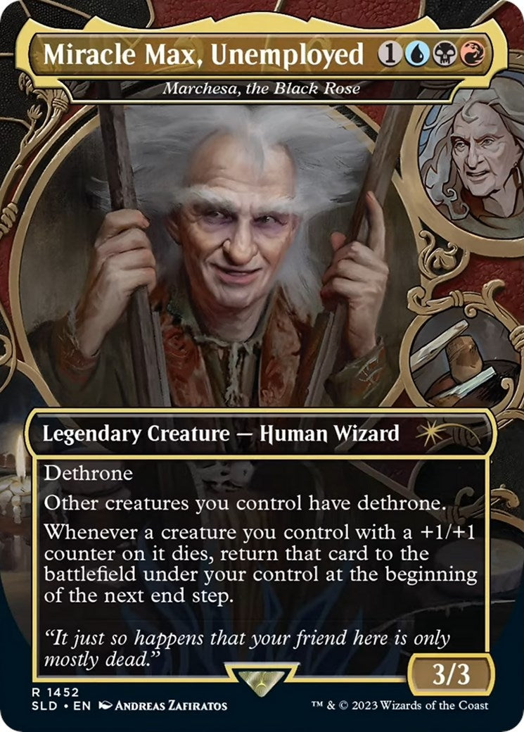 Image for Miracle Max, Unemployed - Marchesa, the Black Rose (Secret Lair Drop Series) (1452) - Magic: The Gathering