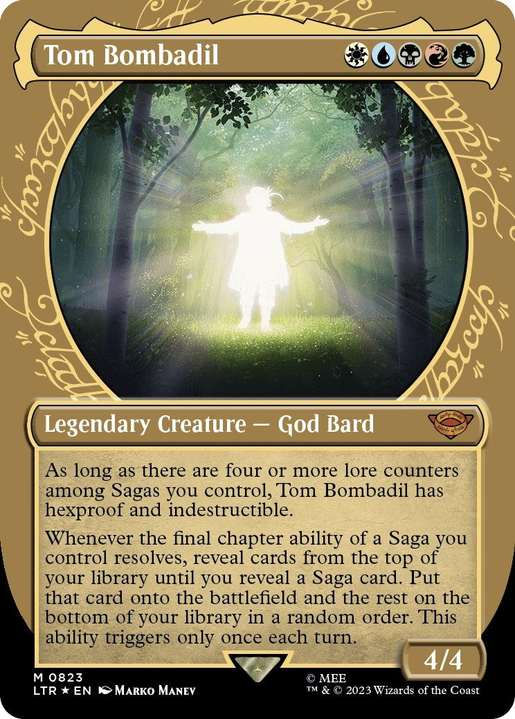 Image for Tom Bombadil (Showcase) (Surge Foil) (Universes Beyond: The Lord of the Rings: Tales of Middle-earth) (823) - Magic: The Gathering