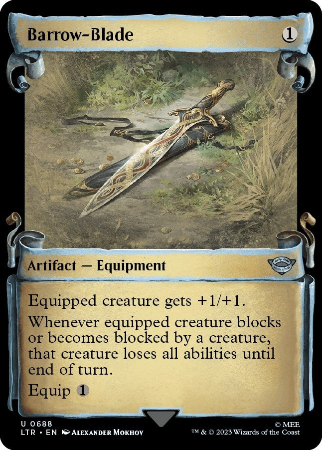 Image for Barrow-Blade (Showcase Scrolls) (Universes Beyond: The Lord of the Rings: Tales of Middle-earth) (688) - Magic: The Gathering