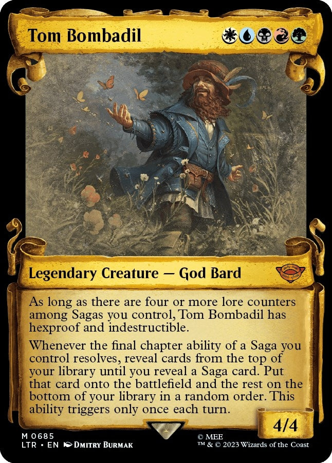 Image for Tom Bombadil (Showcase Scrolls) (Universes Beyond: The Lord of the Rings: Tales of Middle-earth) (685) - Magic: The Gathering