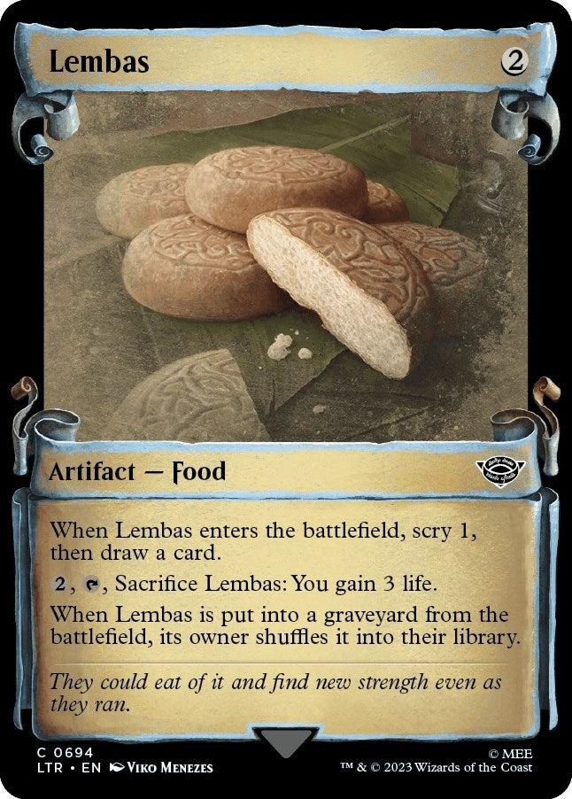 Image for Lembas (Showcase Scrolls) (Universes Beyond: The Lord of the Rings: Tales of Middle-earth) (694) - Magic: The Gathering