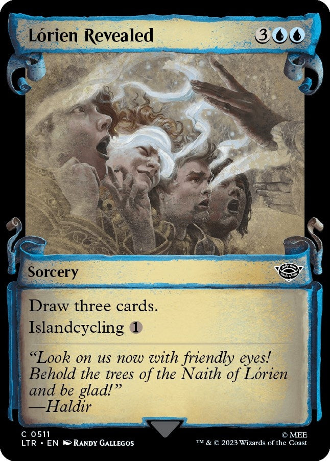 Image for Lorien Revealed (Showcase Scrolls) (Universes Beyond: The Lord of the Rings: Tales of Middle-earth) (511) - Magic: The Gathering
