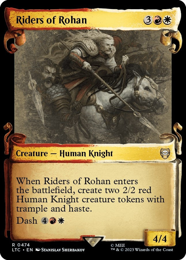 Image for Riders of Rohan (Showcase Scrolls) (Commander: The Lord of the Rings: Tales of Middle-earth) (474) - Magic: The Gathering