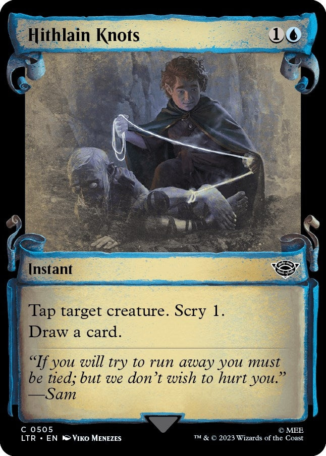 Image for Hithlain Knots (Showcase Scrolls) (Universes Beyond: The Lord of the Rings: Tales of Middle-earth) (505) - Magic: The Gathering