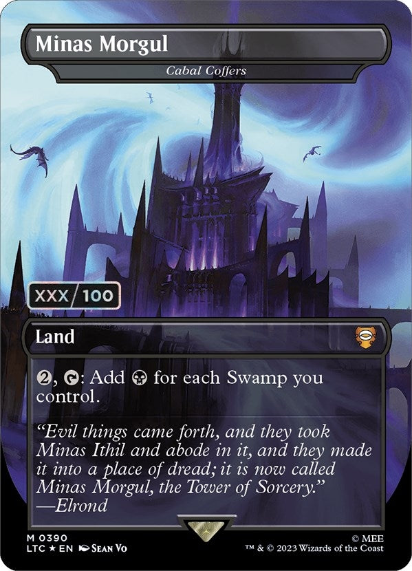 Image for Minas Morgul - Cabal Coffers (Serial Numbered) (Commander: The Lord of the Rings: Tales of Middle-earth) (390) - Magic: The Gathering